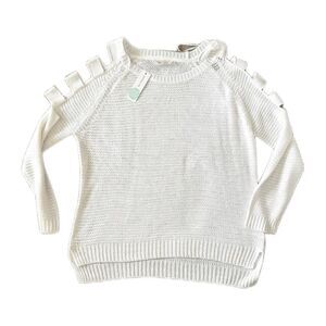 Shoulder detail sweater